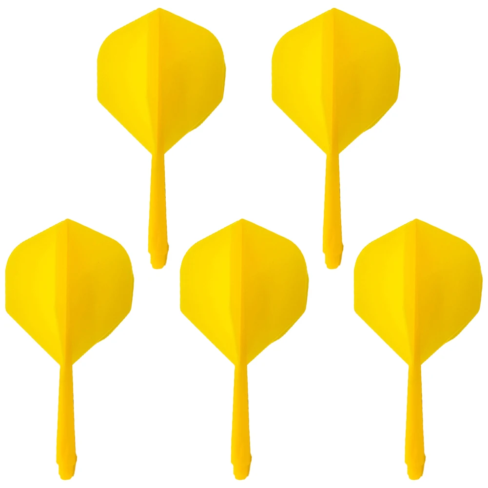 5pcs Dart Flights Shaft  Integrated Dart Flights and Shafts Plastic 2BA Screw In-one Dart Flight Dart Accessories Kit