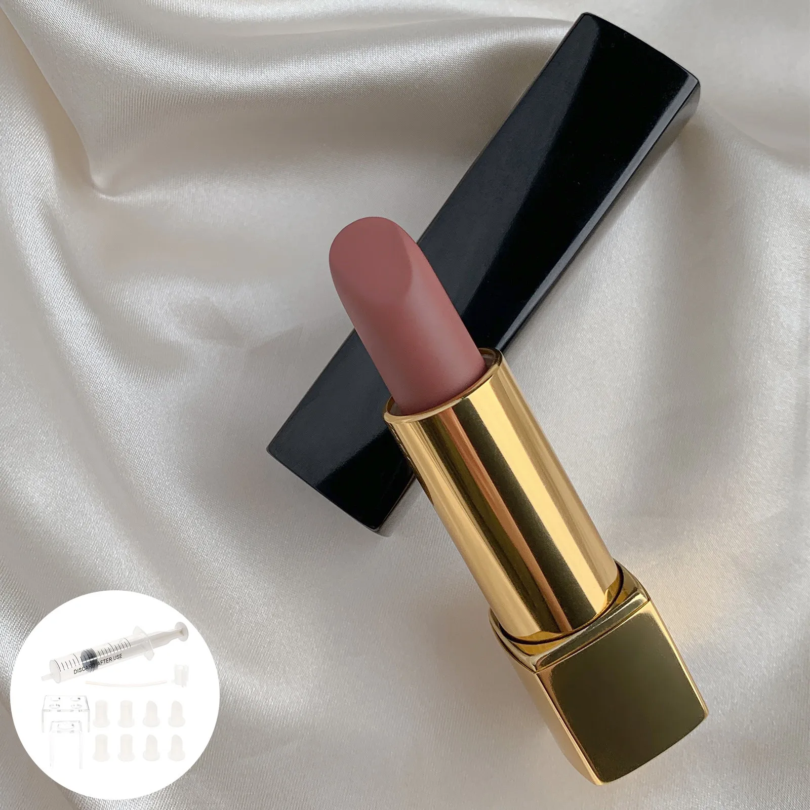 

Набор для изготовления помады: 1 комплект форм для помады, инструменты для самостоятельного изготовления крема для губ, набор для домашней косметики, легко извлекаемые формы, подставка в комплекте, подарок для женщин и девушек, для творчества