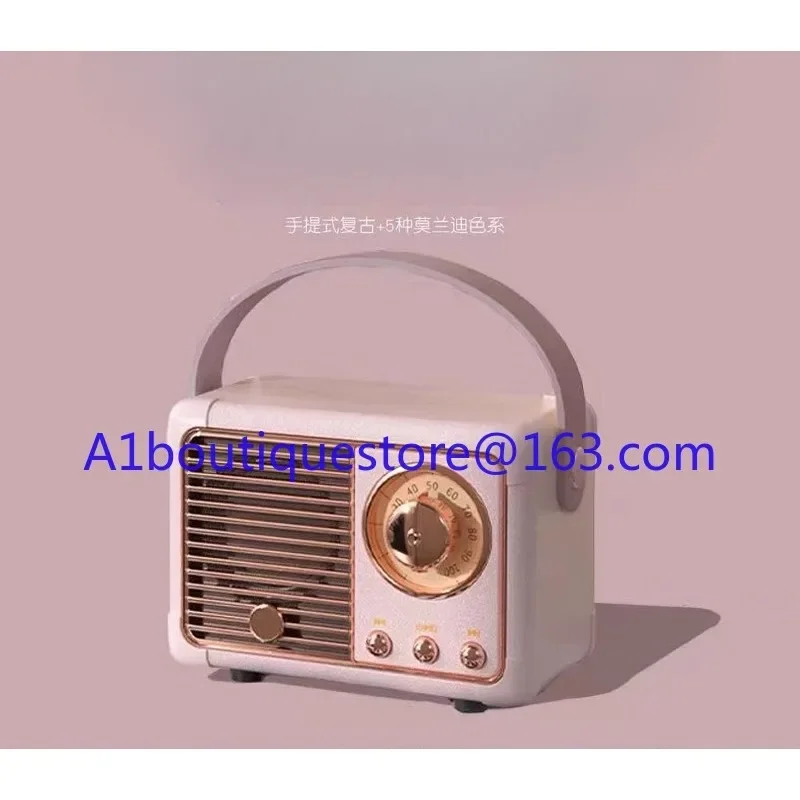 Retro audio wireless bluetooth computer U disk small radio mini portable