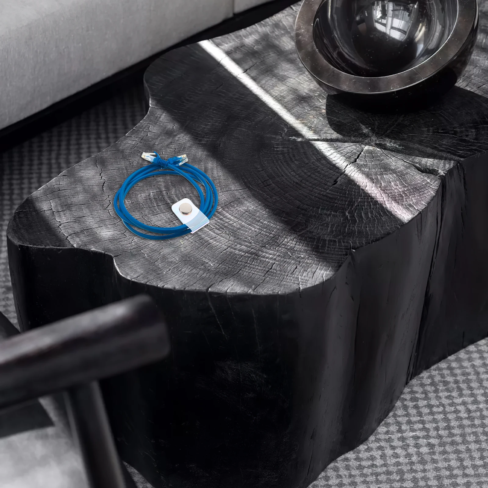 

15Pcs Snap Button Cable Storage Buckle Durable Line Organizer Ties for Cords Portable Earphone Fixer Cable Storage Buckle