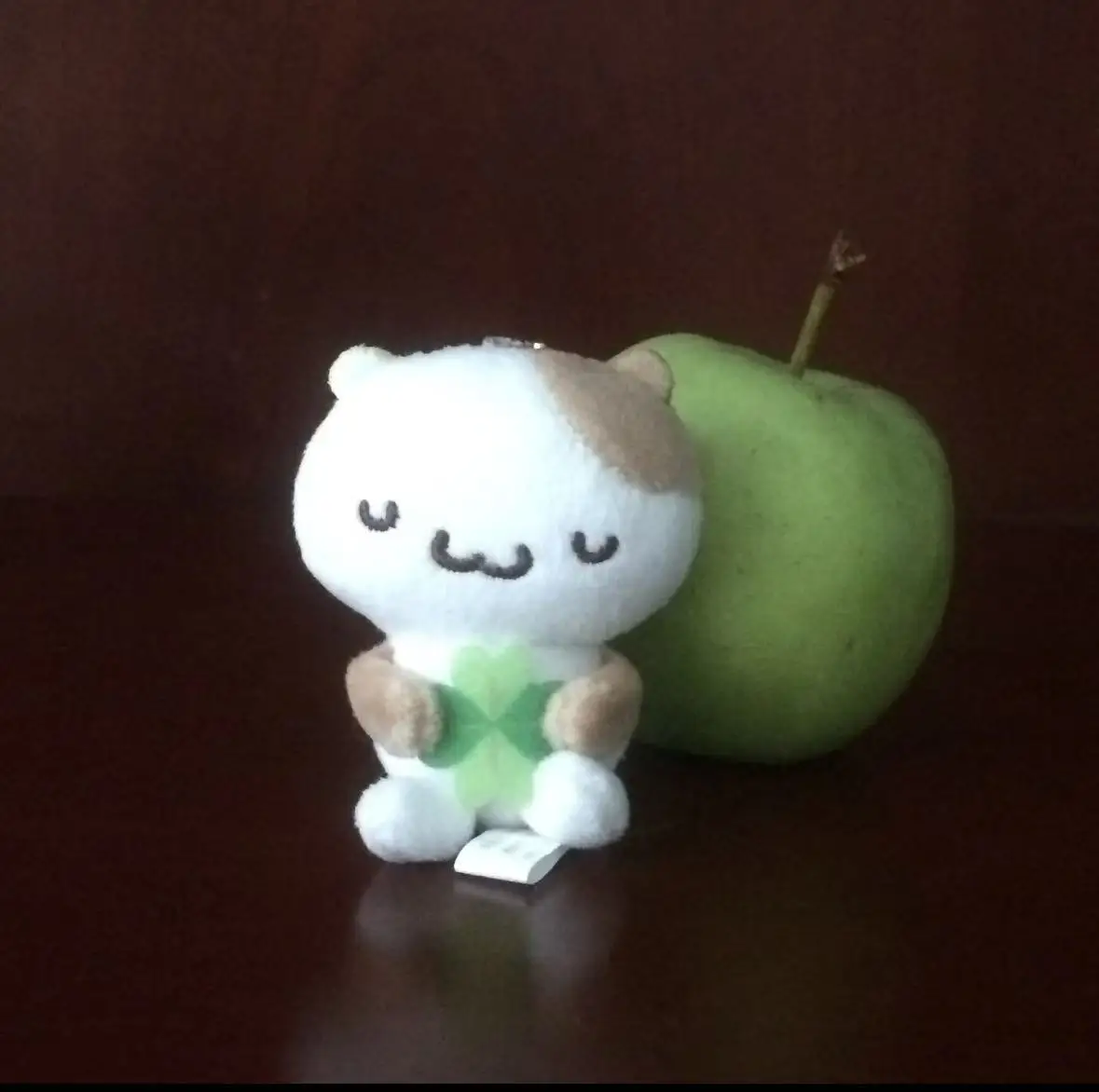 카와이 리틀 피트 머핀 네잎 클로버 소프트 플러시 장난감 가방 참 키체인 컬렉션 선물