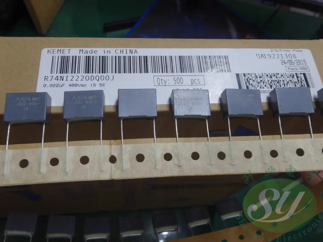 

10PCS AV R74NI2220DQ00J 0.022uf/400VAC 22nf 223 new film capacitor