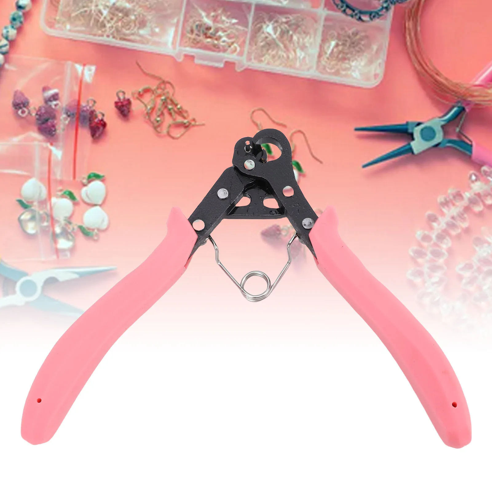 Pince boucleur en une seule étape à 9 broches pour la création de boucles uniformes, outil de pliage de fil pour la fabrication de bijoux et l'artisanat métallique DIY