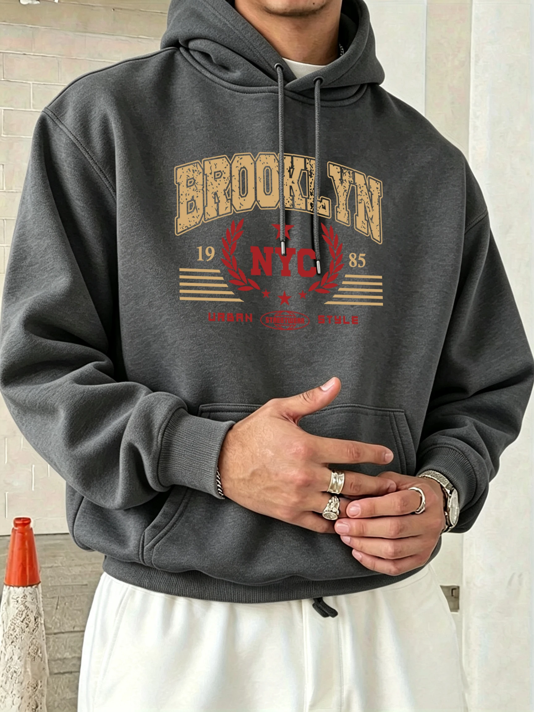 Men'S Fashion Nyc - Brooklyn Nyc Urban Style 1985 Print