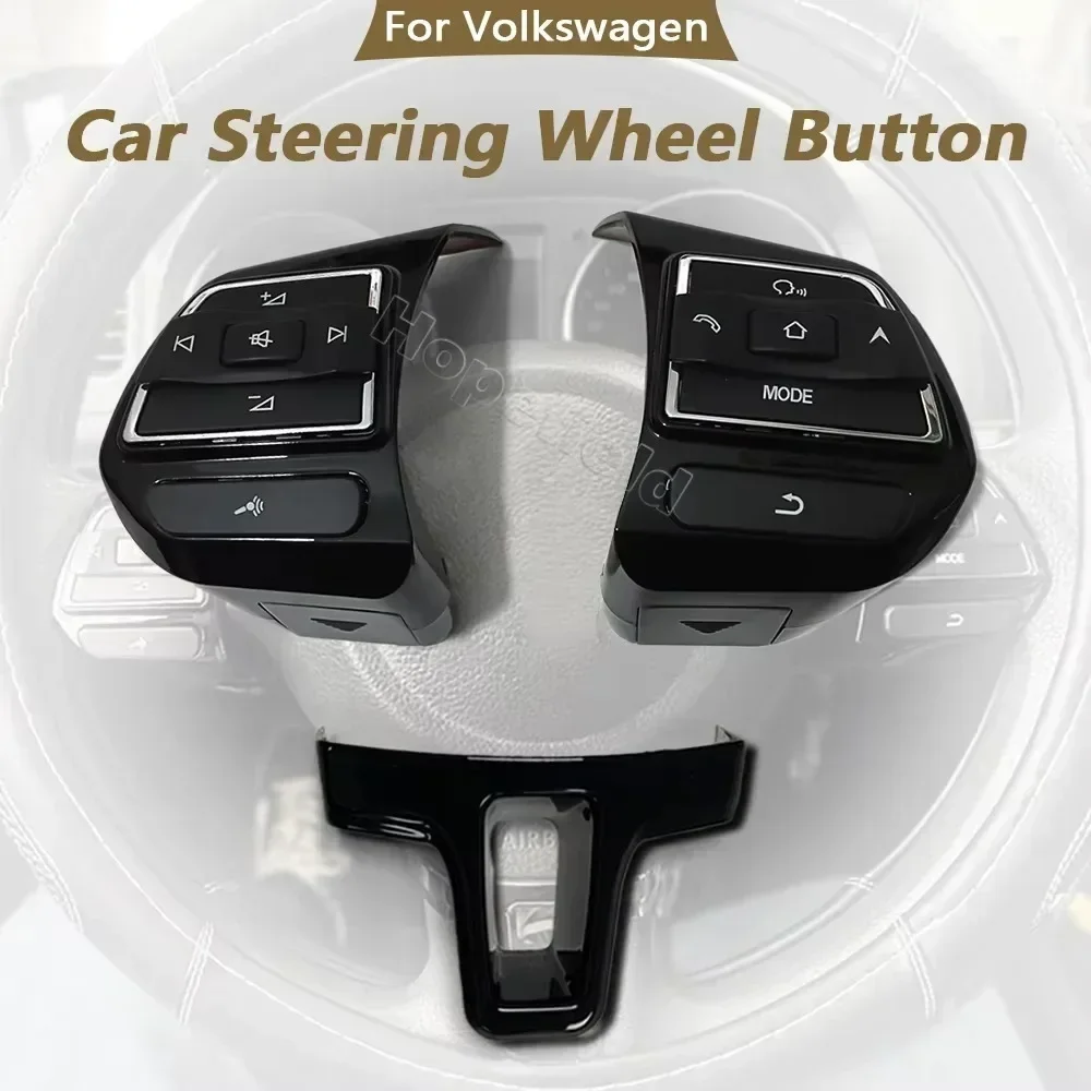 Car multifunction steering wheel button remote control volume audio switch for VW Golf 6 MK6 Jetta Bora Caddy Polo accessories