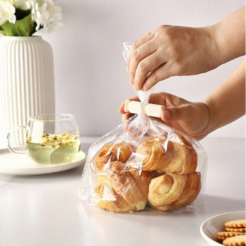 

Food Plastic Sealing Clips Food Bread Storage Bag Clips Snack Wrap Bags Mini Vacuum Sealing Clamp Food Clips Kitchen Accessories