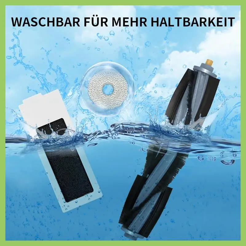 

Main Side Brush Hepa Filters Mop Cloths Dust Bags For Ecovacs Deebot T20 Omni Replacement Spare Parts