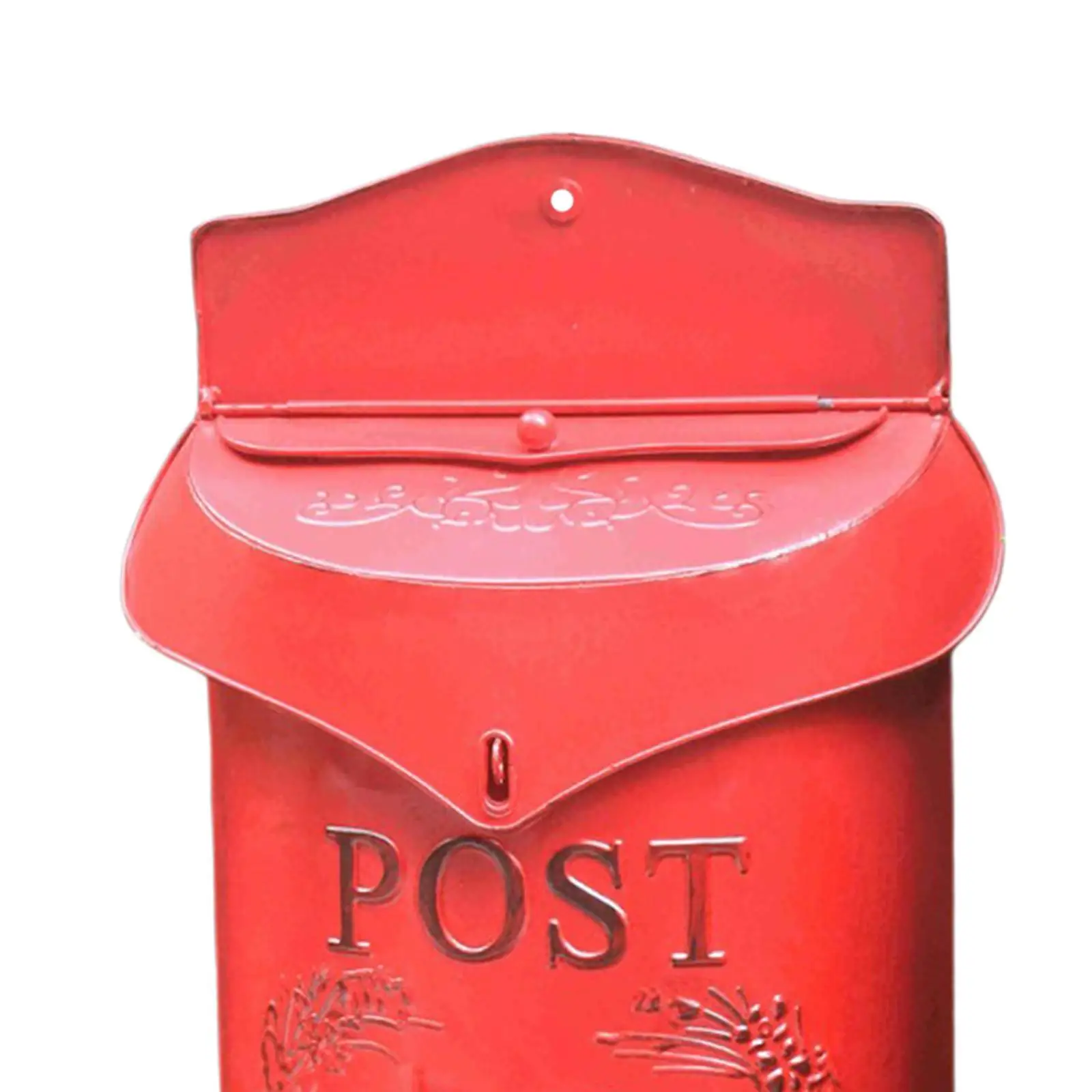 European Wall Mount Mailbox Keys Locking Mail Box Post Letter Box Home Decor Type1