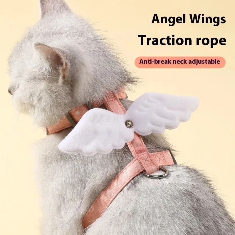 Cat Harness And Leash Set For Walking And Safety In Car_voghion.com