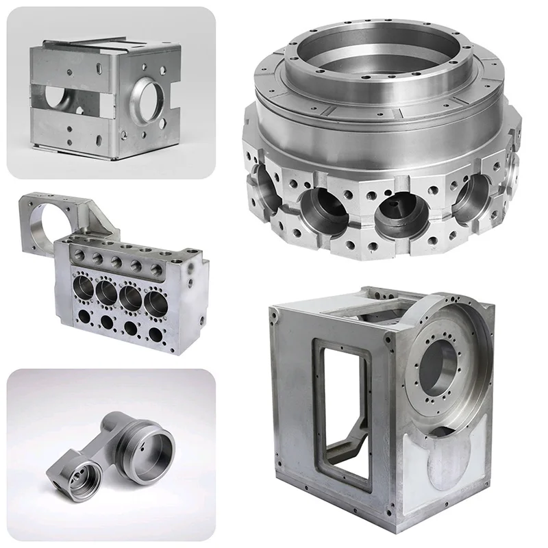 Custom CNC Machining Precision Hardware Fixture - Five Axis Lathe Processed Stainless Steel & Aluminum Mechanical Parts