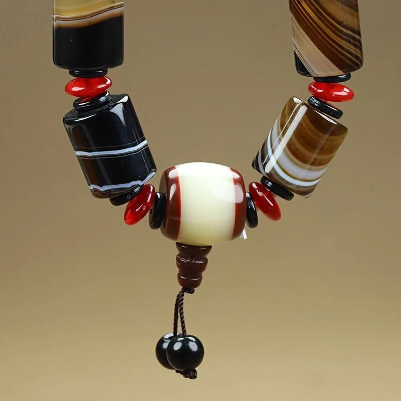 سوار عقيق أنيق ومتعدد الاستخدامات، نفس السوار للرجال والنساء، مجوهرات جديدة #3