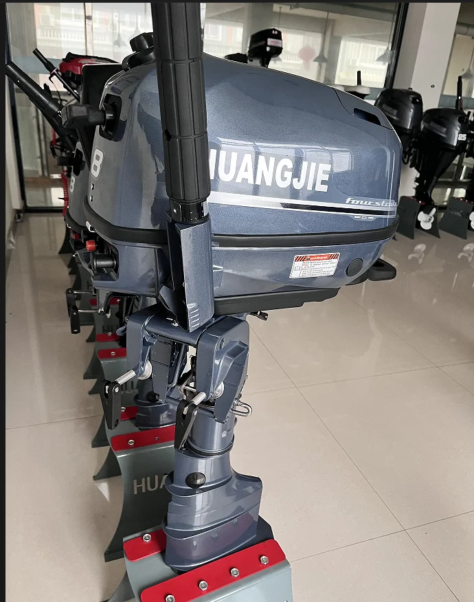 Huangjie Outboard Motors 4 Stroke 8HP Boat Motors Outboard Motor Outboard Engine Motor fueraborda 4 tiempos мотор лодочный