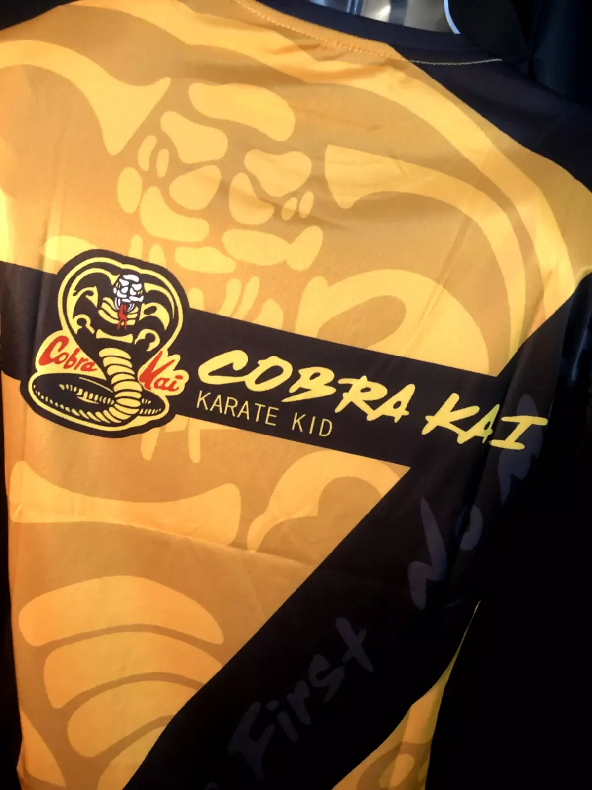 2024 Summer Newest The Karate Kid Cobra Kai 3d Digital Printing Cobra Pattern Cosplay Shirt Jersey Pullover Top Large S/4xl