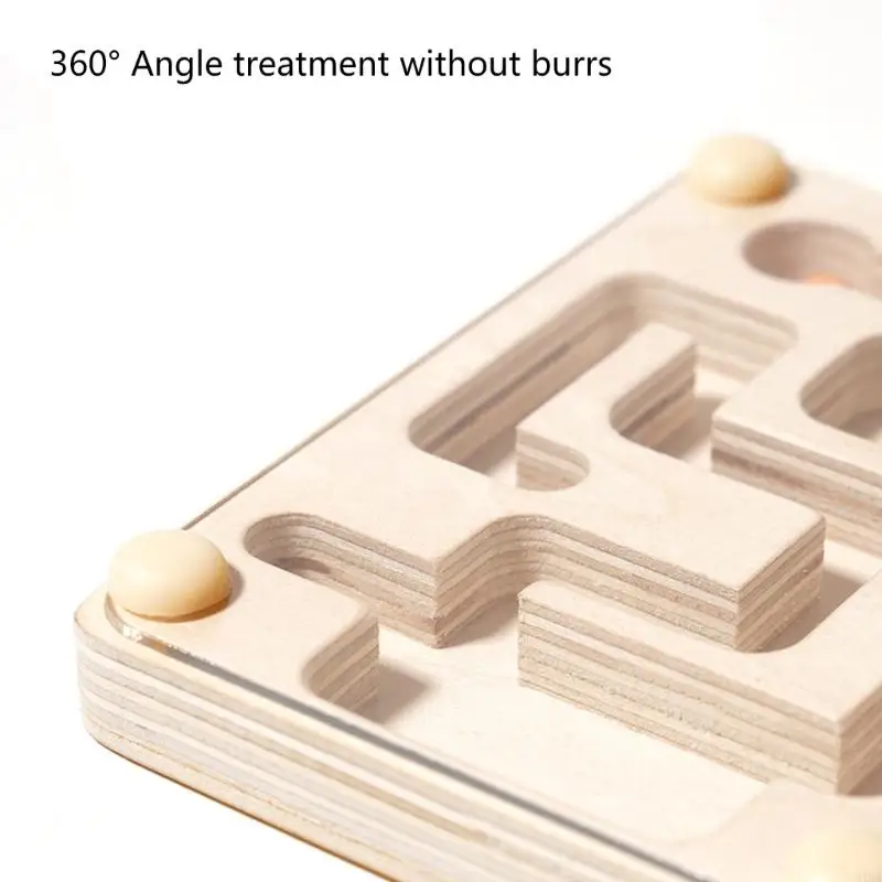 Banc d'équilibrage en bois Gise jeu jeu jeu puzzle d'apprentissage éducatif pour garçons fille développe une moteur