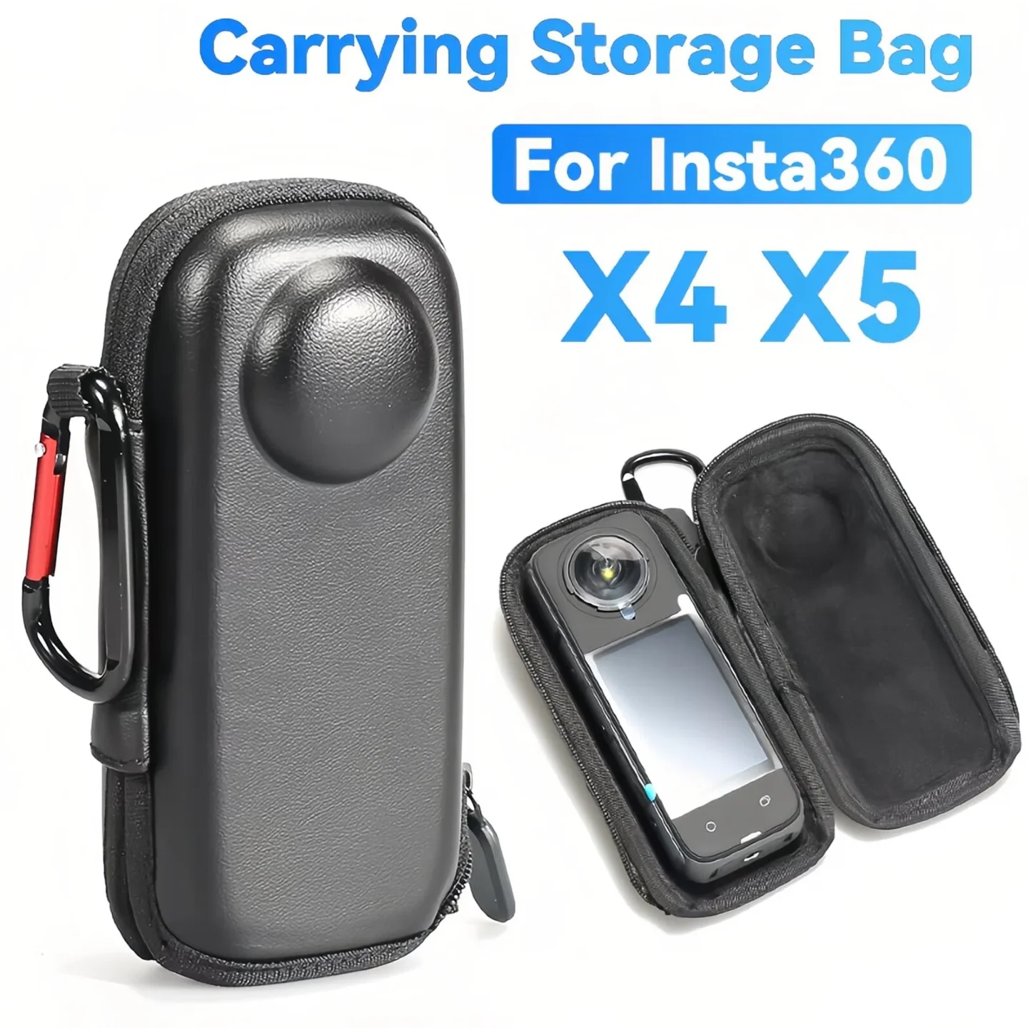 For Insta 360 X5 Carrying Storage Bag Anti-scratch Portable Storage Case Cover for Insta360 X5 X4 Panoramic Camera Accessories