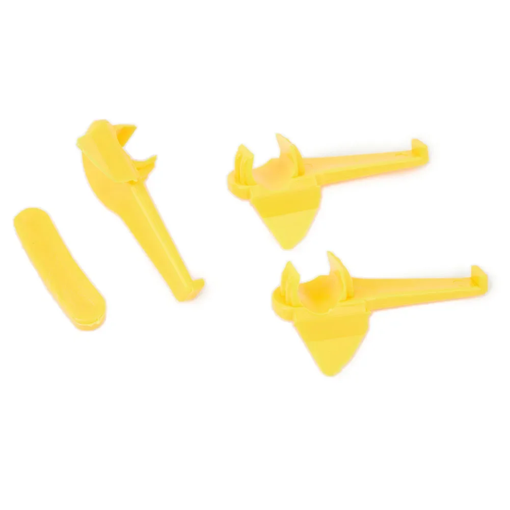 

Обод шины, деталь крепления, вставка, защита головы, пластиковый желтый, 12 шт., инструмент для демонтажа, новые аксессуары высокого качества