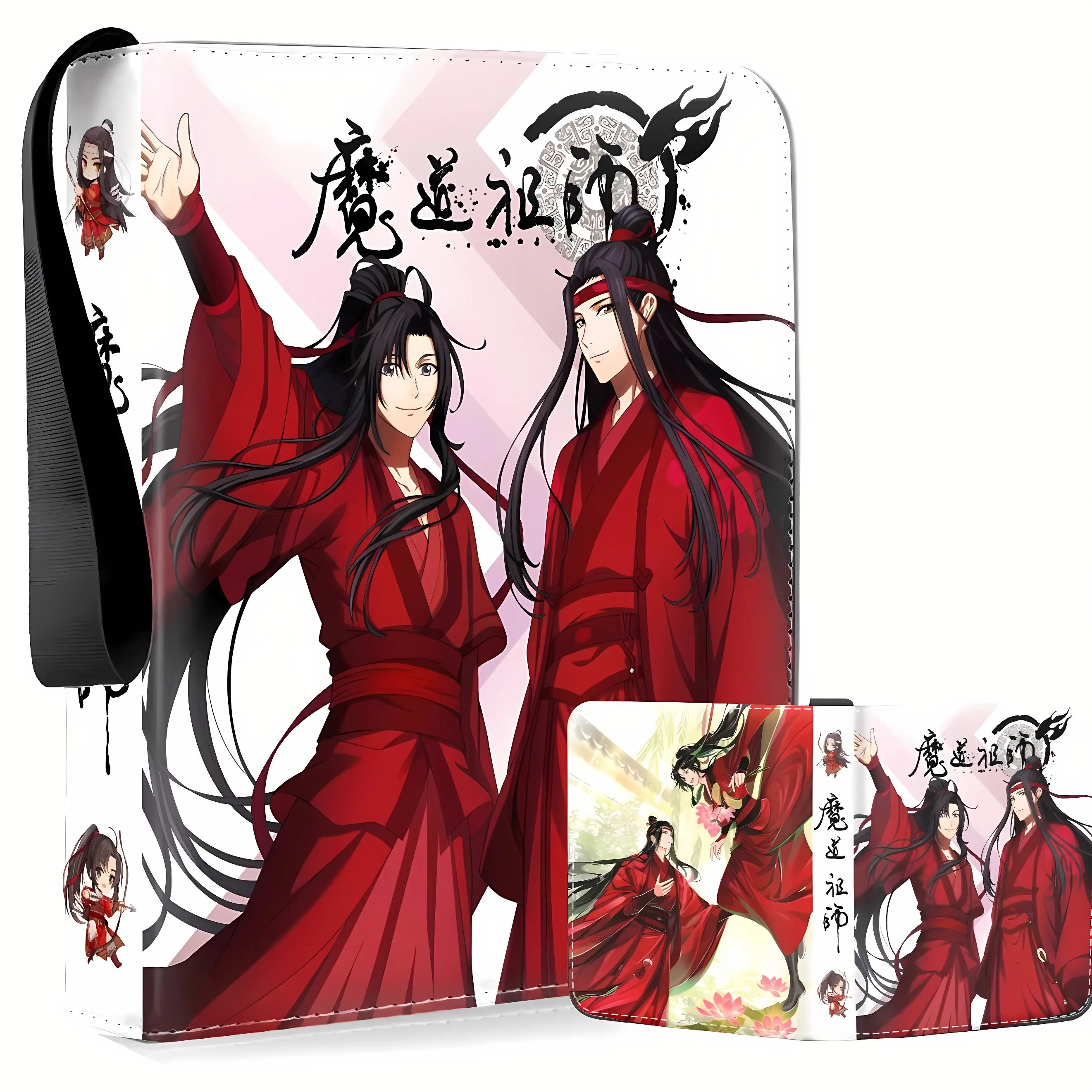 

Mo Dao Zu Shi Wei Wuxian Lan Wangji Anime Cosplay Four-grid Card Book Loose-leaf Diy Polaroid Storage Book Photo Halloween Gift