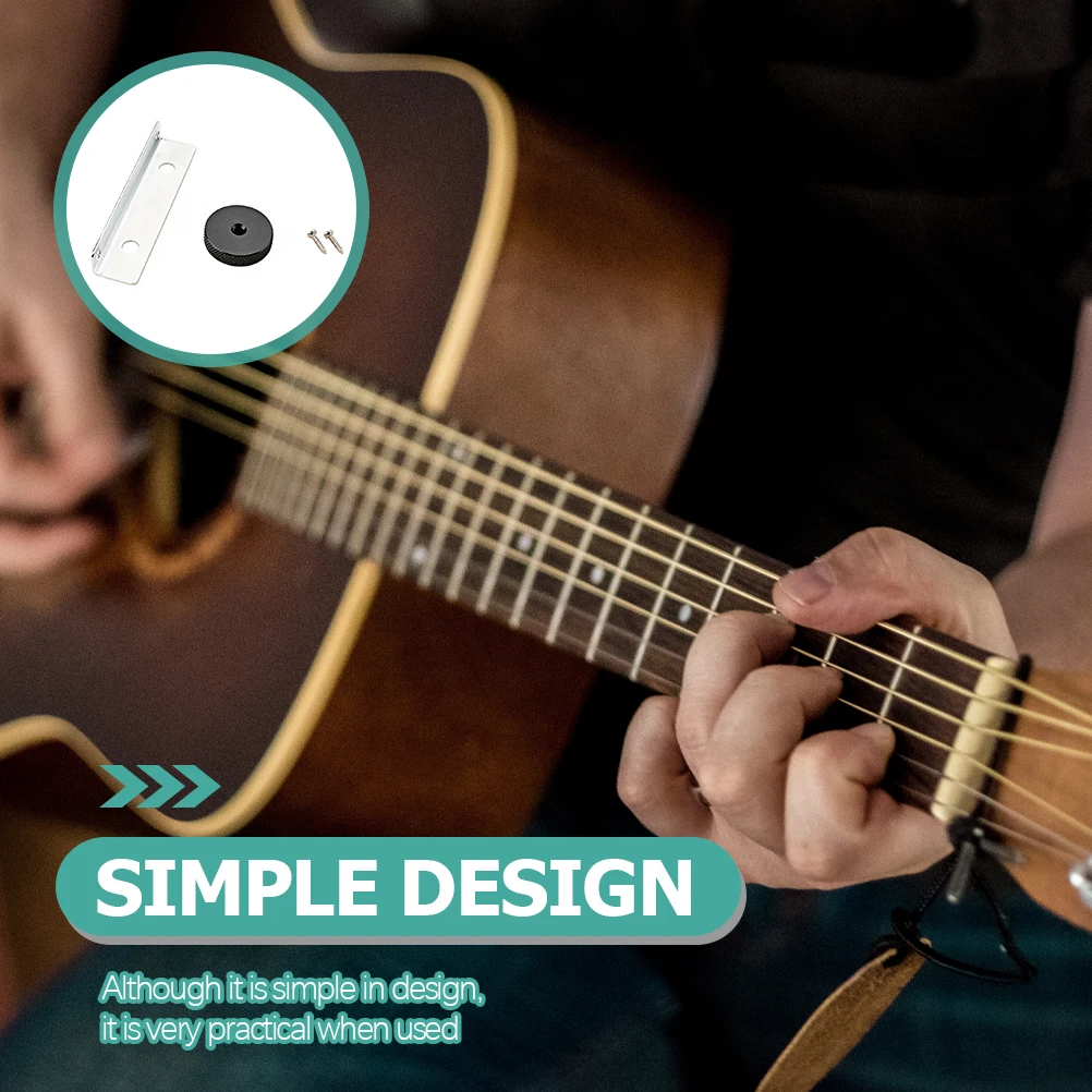 

Metal Control Plate Electric Guitar Hardware Small Durable Prime Material Easy Install Replacement Parts Accessories
