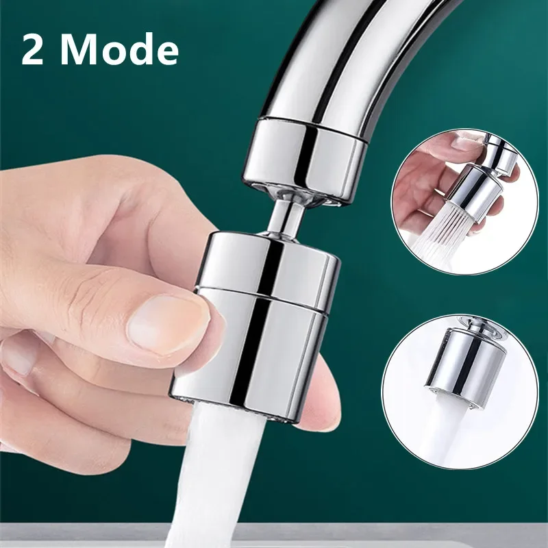 New Kitchen Faucet Aerator 360 Degree Swivel Tap Water Diffuser FM22 Thread Bathroom Water Filter Nozzle Water Tap Bubbler Mixer