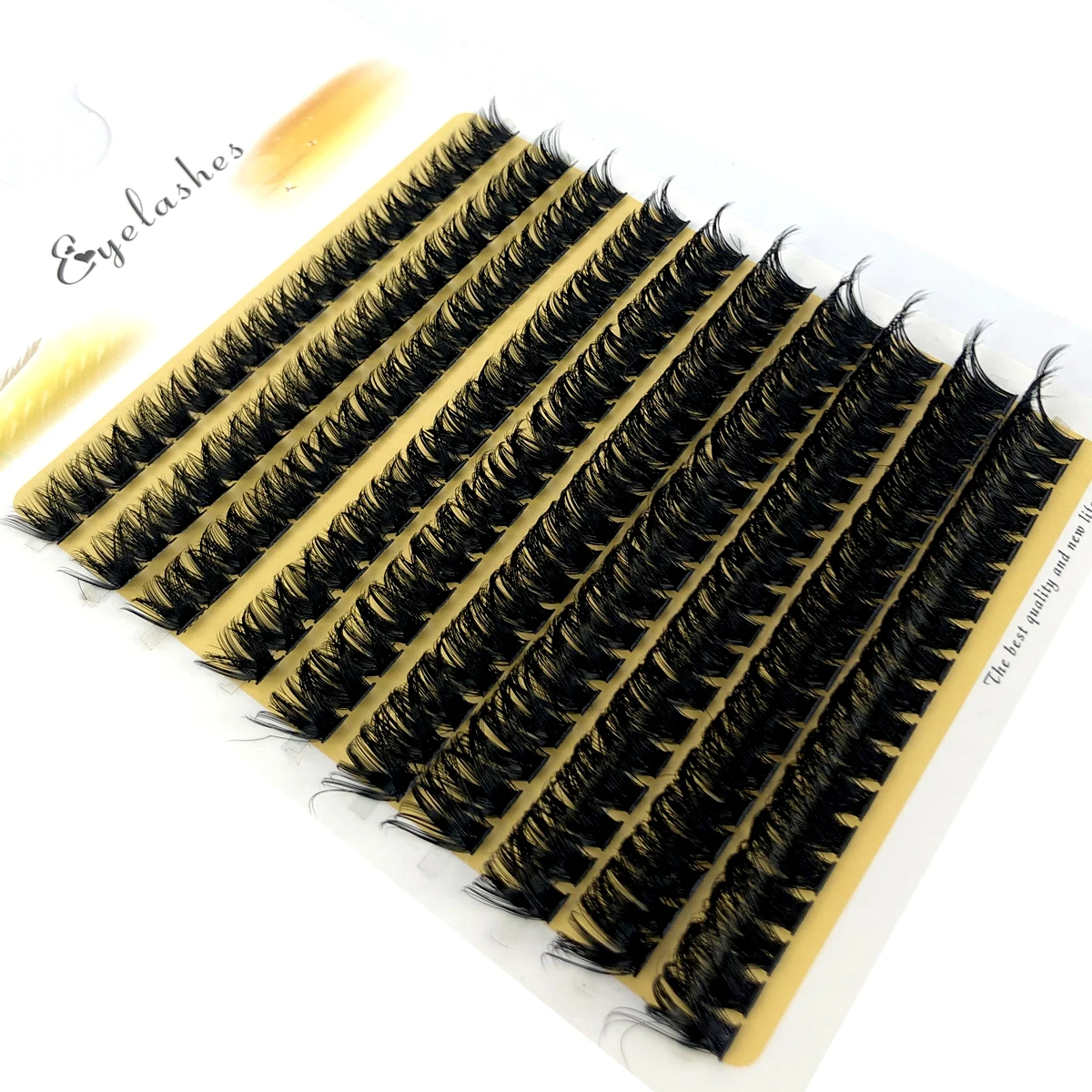 200 Clusters 10D 20D 30D 40D 60D 80D Mixed Tray Individual Lashes 3D Russia Premade Volume Lashes Soft Natural Lashes Mink Lash