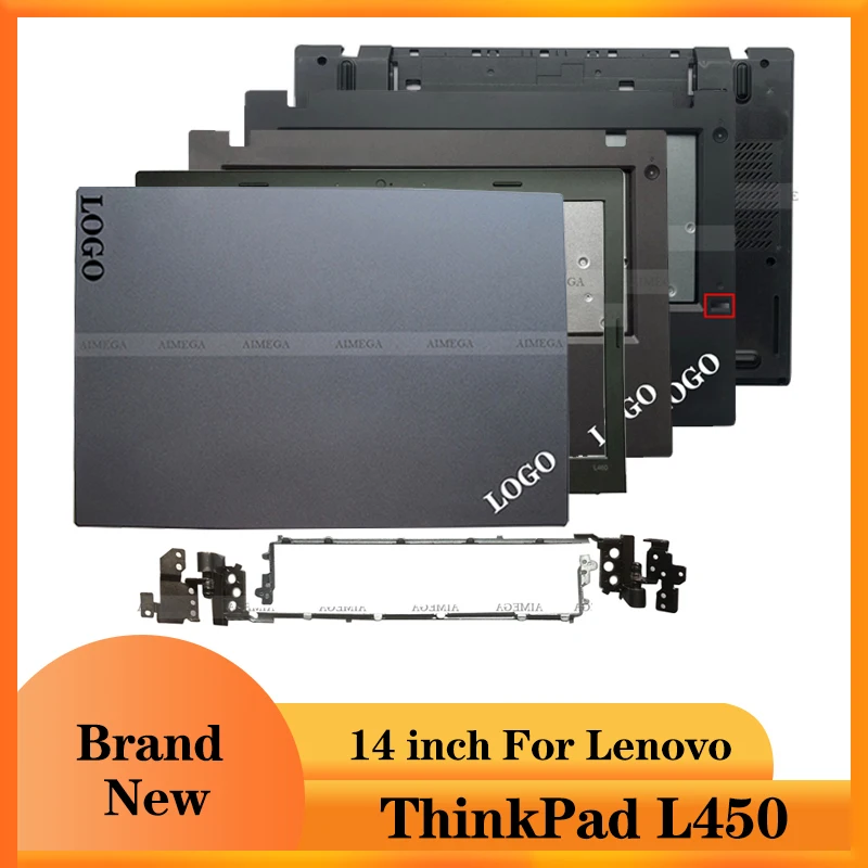 

NEW For Lenovo ThinkPad L450 Laptop LCD Back Cover/Front Bezel/Hinges/Palmrest/Bottom Case 00HT823 00HT717 00HT833