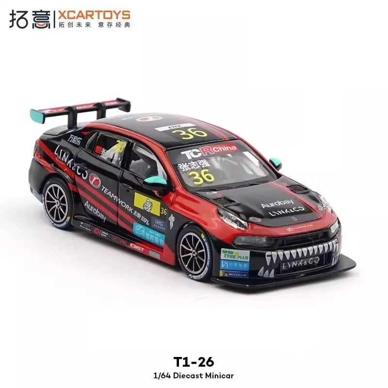

XCARTOYS 1:64 T1-26 Season CZK Team 36 Race Car Model Alloy Compression Miniature Model Collection Children's Birthday Gifts