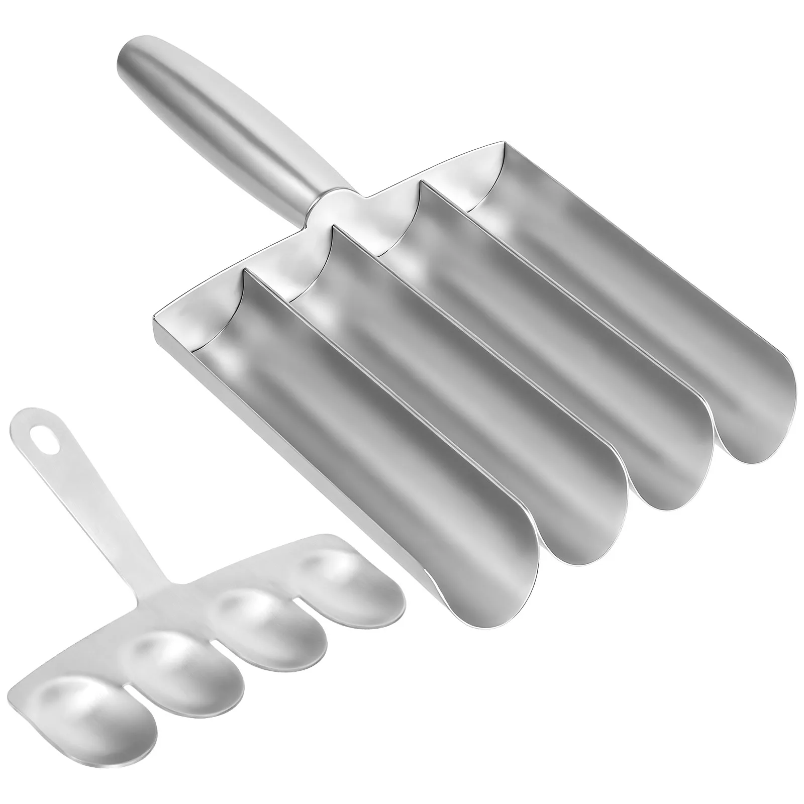 

Meatball Maker Stainless Steel Kitchen Tool Multi row Non stick Surface Efficient Shaping Fish Ball Mold Vegetable Scoop