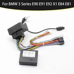 Car 16pin Wiring Harness Adapter Canbus Box Decoder Android Radio Power Cable For BMW 3 Series E90 E91 E92 X1 E84 E81