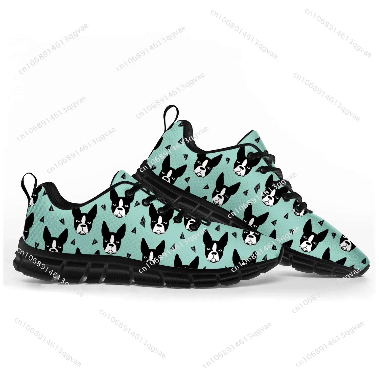 Boston Terrier Sports Shoes Mens Womens Teenager Kids Children Customized Sneakers Casual Tailor Made Shoe High Quality Couple