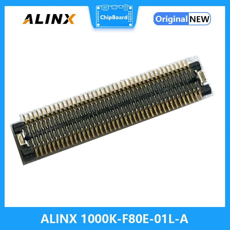 ALINX 1000K-F80E-01L-A: 80-pin FemaleBoard-to-Board Connectors 0.8mm Spacing