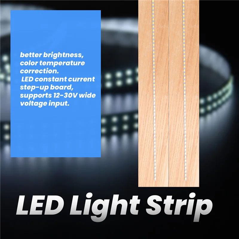 A34R 355Mm LED Backlight Strip Kit For Update CCFL LCD Screen To Monitor