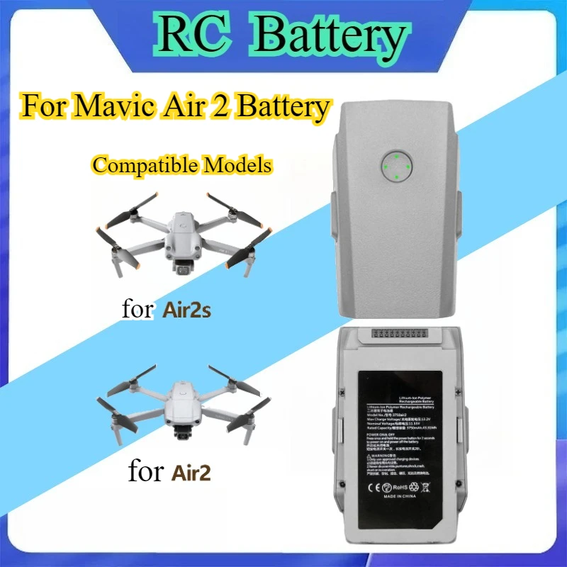 

Новая интеллектуальная полетная батарея 3750 мАч для дронов Air 2 и Air 2S, запасные части