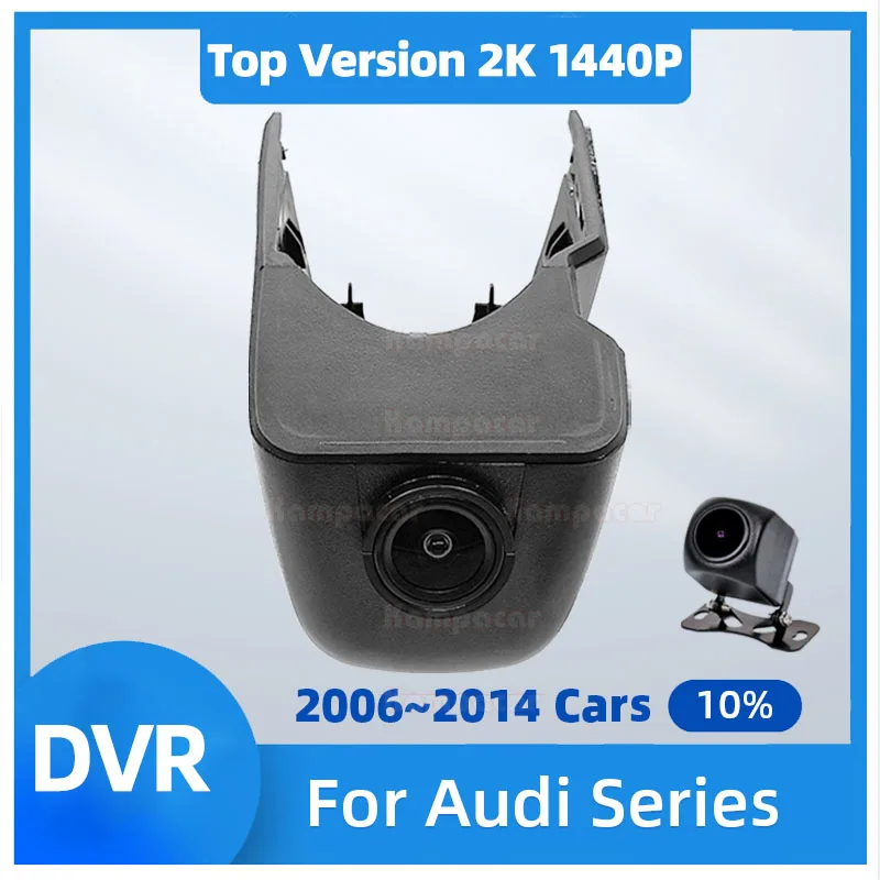 

AD01-E Top Version 2K 1440P Car Dvr For Audi A3 8p A4 B8 A5 A6 Q5 Q7 TT Fit 10% 2006 2007 2008 2009 2010 2011 2012 Auto DashCam