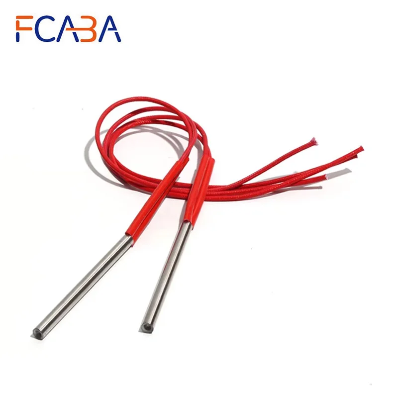 

Нагревательный элемент FCABA, 10 шт., 7 мм, 62~75 мм, из нержавеющей стали 201, цилиндрический, 110В/220В/380В, 110Вт/120Вт/130Вт