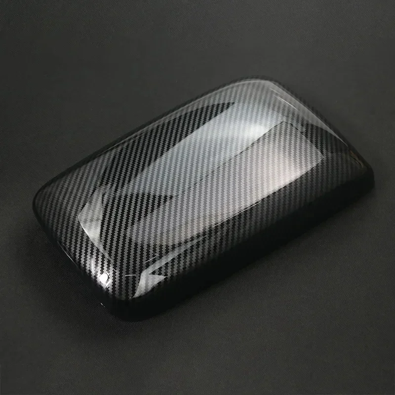 مركز السيارة مسند الذراع صندوق لوحة الكسوة لمرسيدس بنز CLA C117 GLA X156 A الفئة W176 13-18 حماية يغطي أجزاء ألياف الكربون