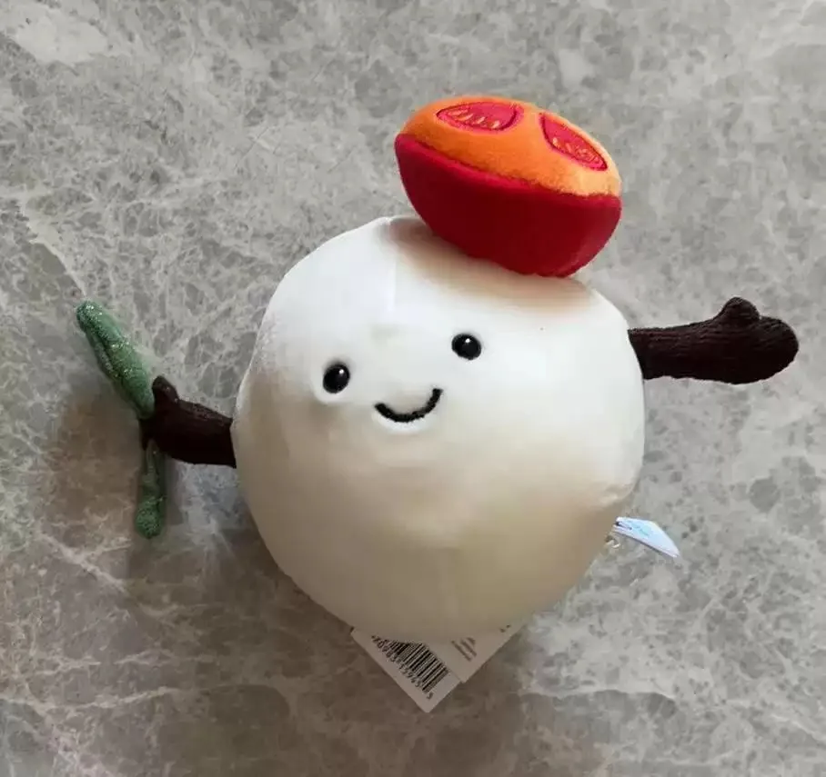 

Хорошо продается, новая плюшевая игрушка Jellycat с оранжевым сыром, кавайная кукла для украшения комнаты, интерактивная плюшевая кукла для домашних животных, детский подарок на день рождения