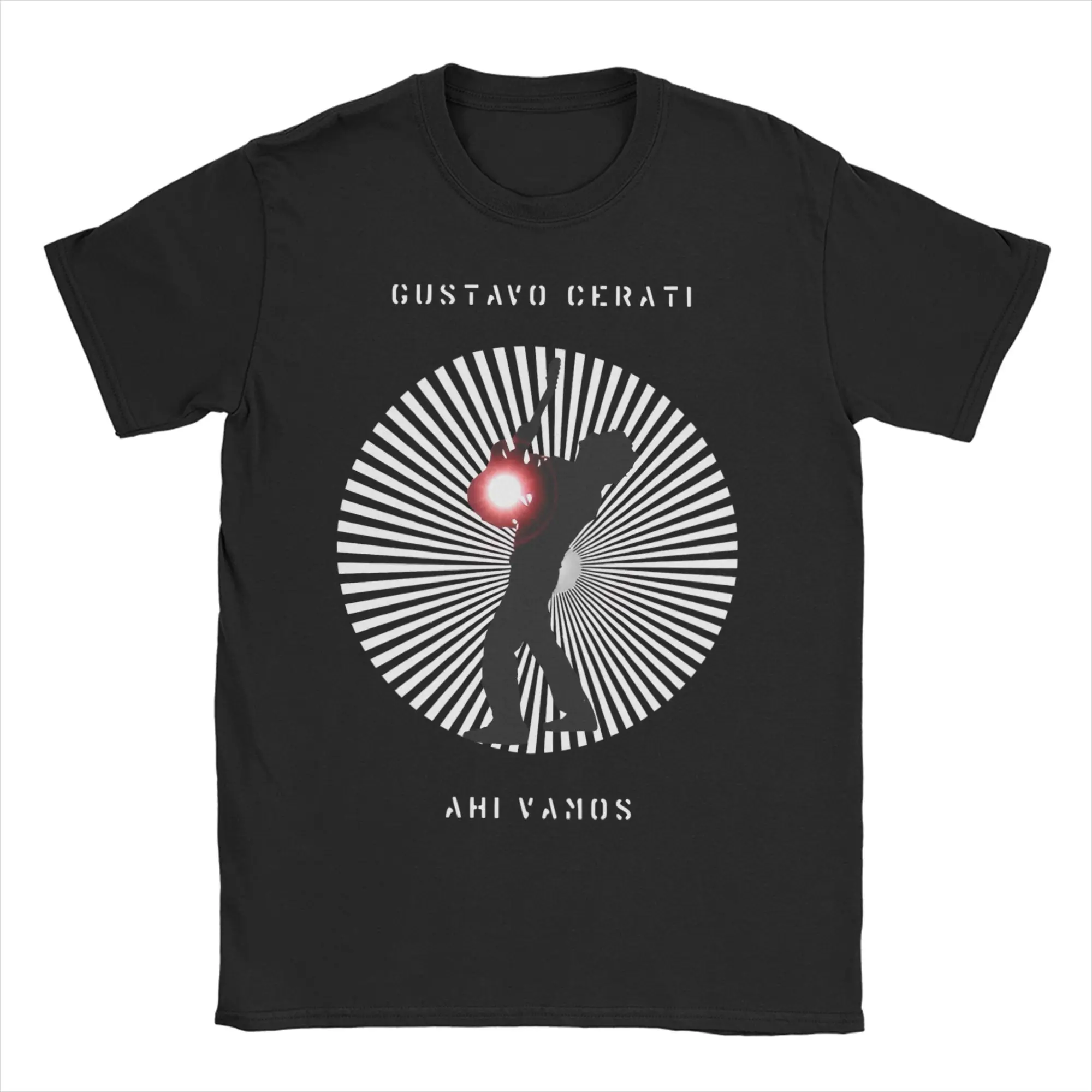 Gustavo Cerati Tour 2025 Album T-Shirt Summer Cotton T Shirts For Men Hip Hop Casual Tee Shirt Short Sleeves Streetwear Top Tees