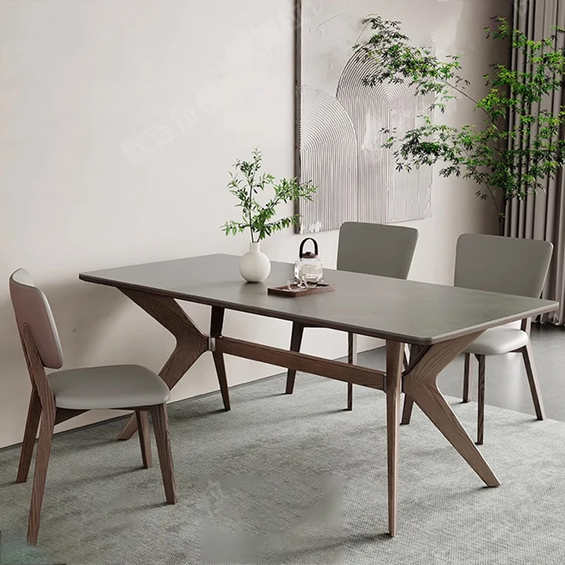 

Apartment Living Room Dining Table Italian Entryway Lounge Restaurant Dining Table Designer Fashion Muebles De Cocina Furnitures