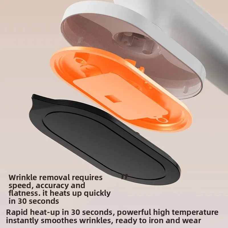 For New Wireless Portable Charging Iron Compact Mini Steam Iron for Students Dormitory Travel Small Power Handheld Garment