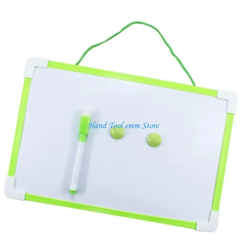 

H37F Double-Sided Erasable Whiteboard Kids Drawing Board Hanging Memo Board
