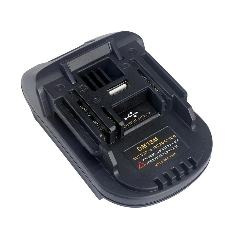Battery Adapter For Milwaukee For Dewalt to Makita Bl1830 Bl1850 Batteries For Dewalt battery tools DM18M