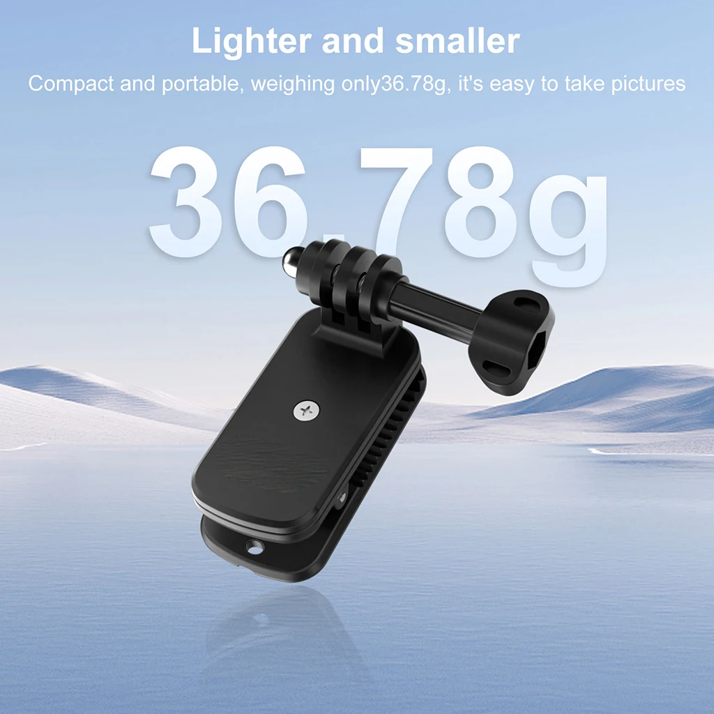 Entenschnabel-Hutkremmen-Clip, geeignet für DJI Nano Thumb Kamera, horizontaler und vertikaler Aufnahme-Winkel, Zubehör – Detail 5