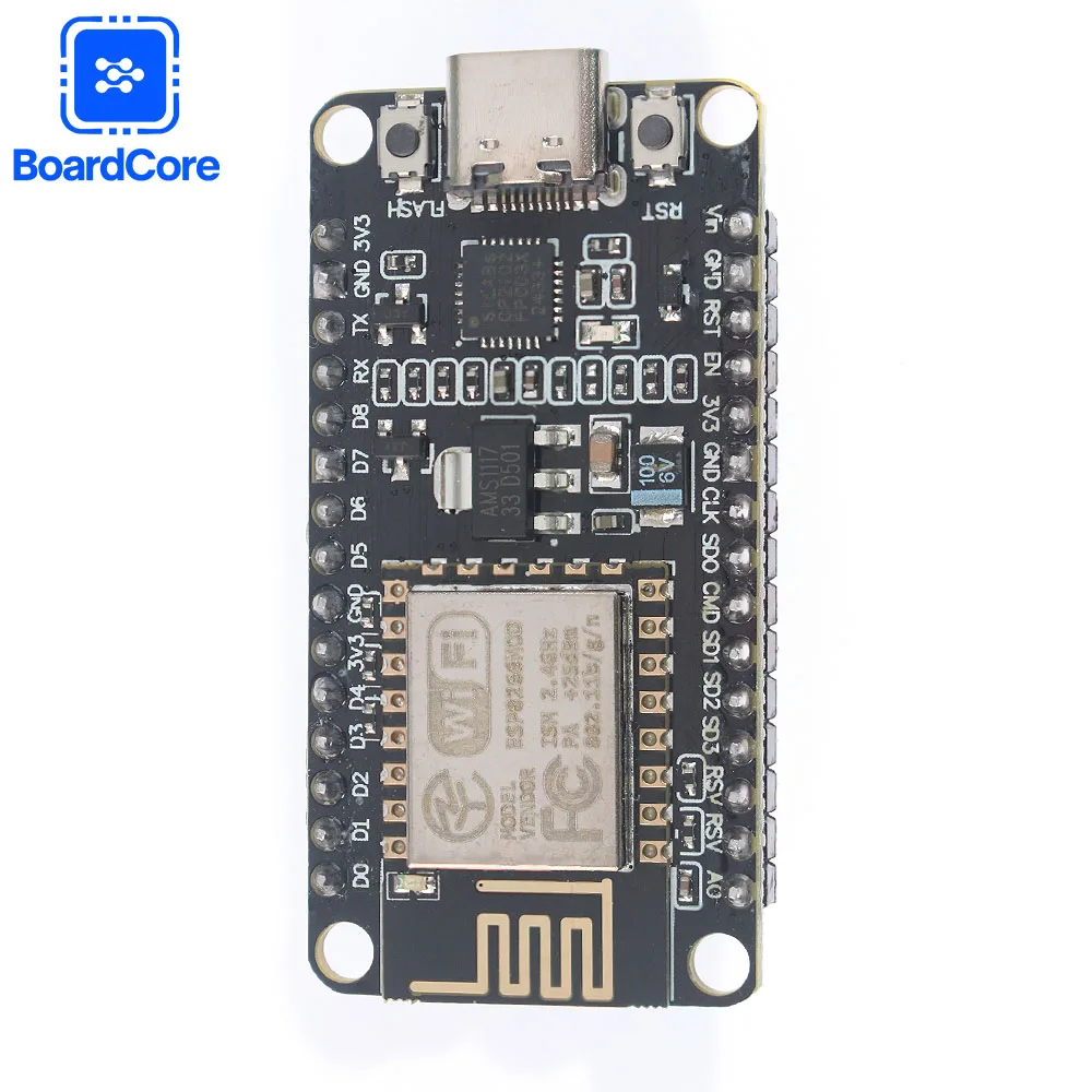 ESP8266 NodeMCU Lua V3 Плата разработки IoT Плата расширения Последовательный порт Беспроводной модуль CP2102 TYPE-C/Micro WiFi для умного дома