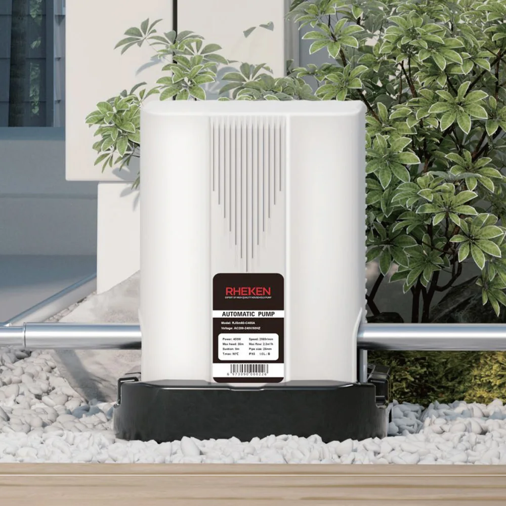 

RHEKEN бытовой пластиковый чехол, автоматический самовсасывающий насос под давлением горячей и холодной воды