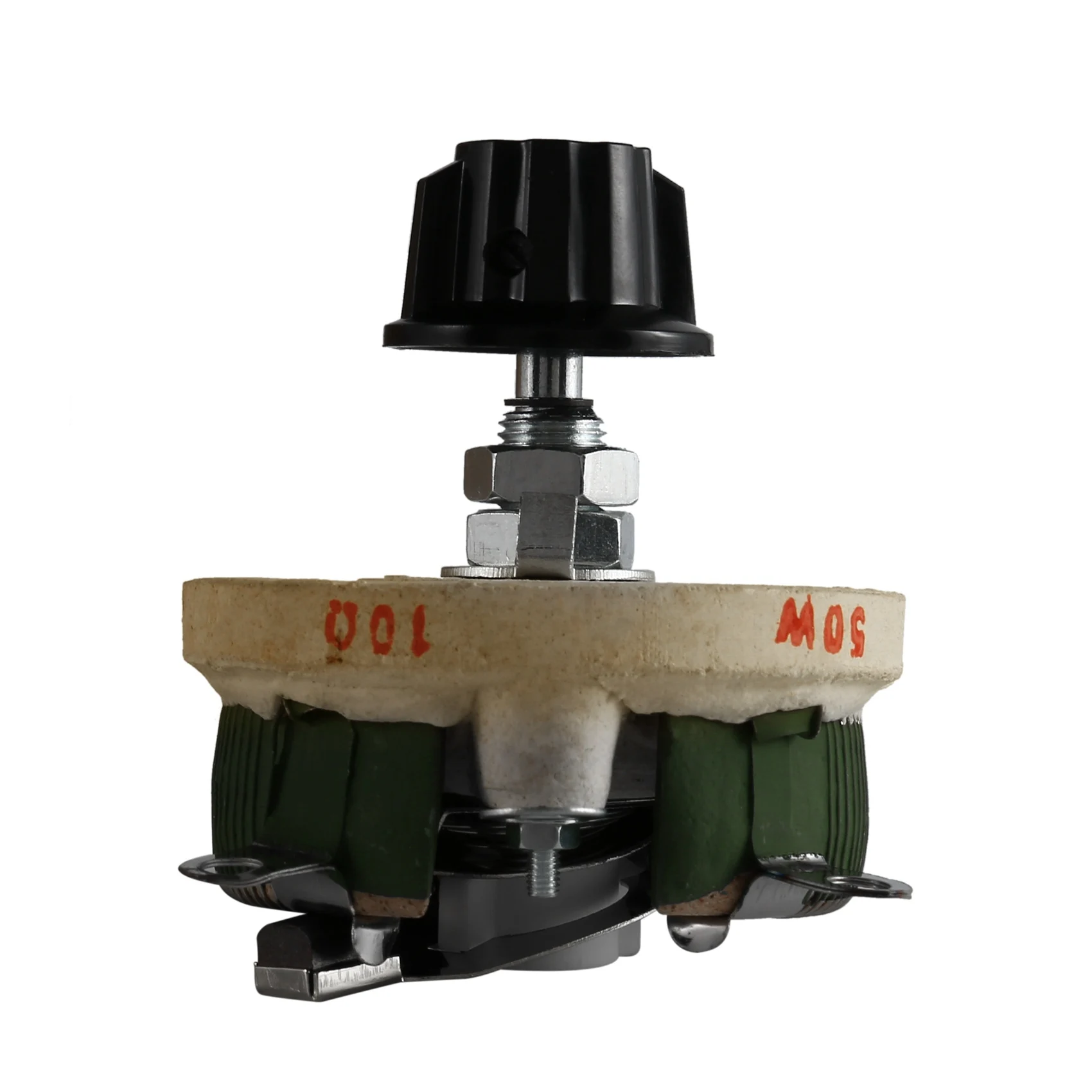 2X 50 واط 10 أوم الجهد متغير تفتق وعاء المقاوم ريوستات