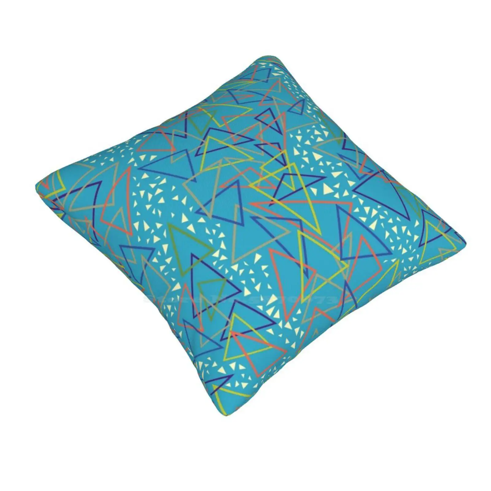 Bp 29 Triangles Pillowslip Pillowcase Triangles Repeat Pattern Vector