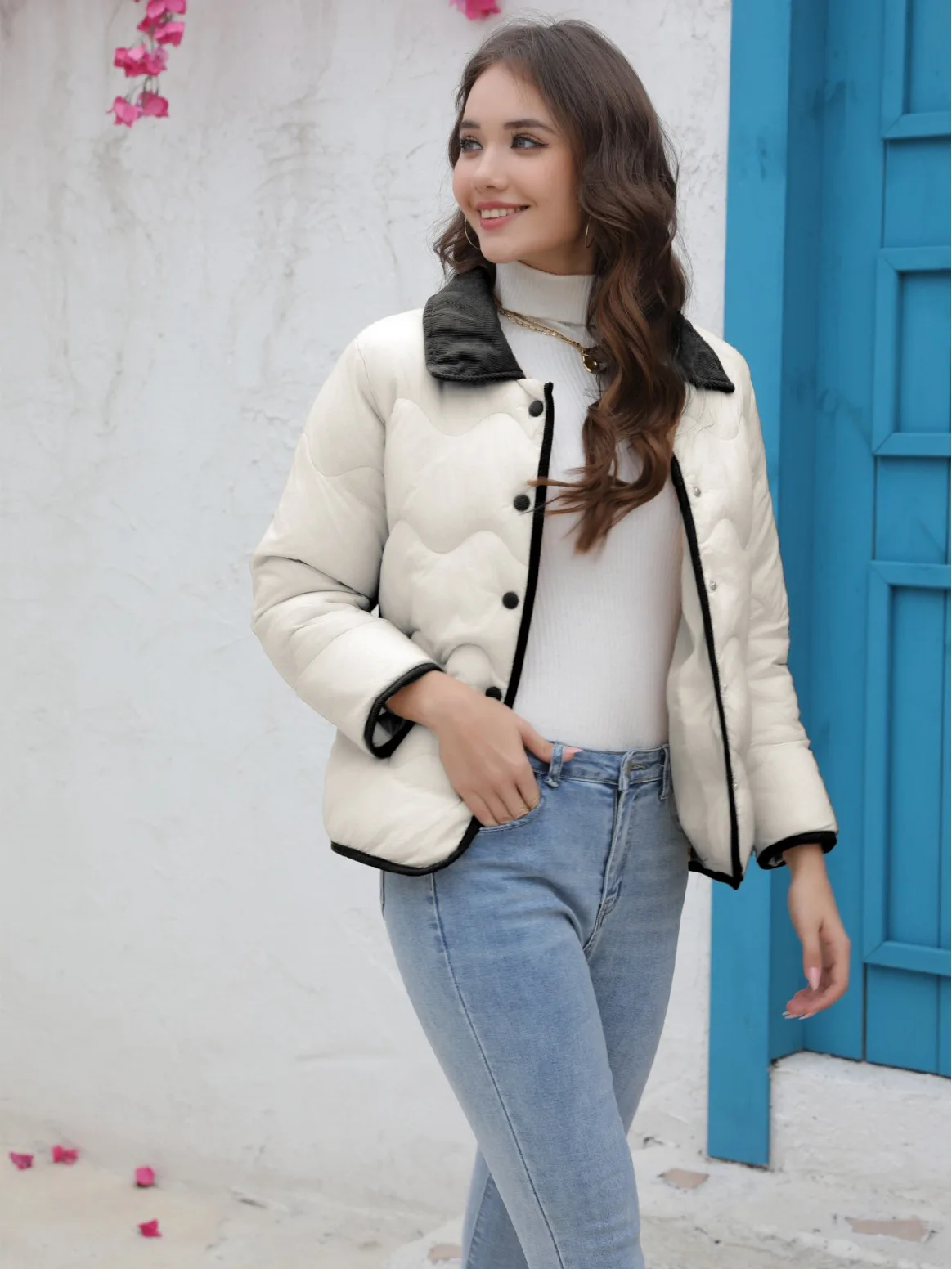 Winter light cotton-padded coat light cotton-padded jacket fashion women\'s coat