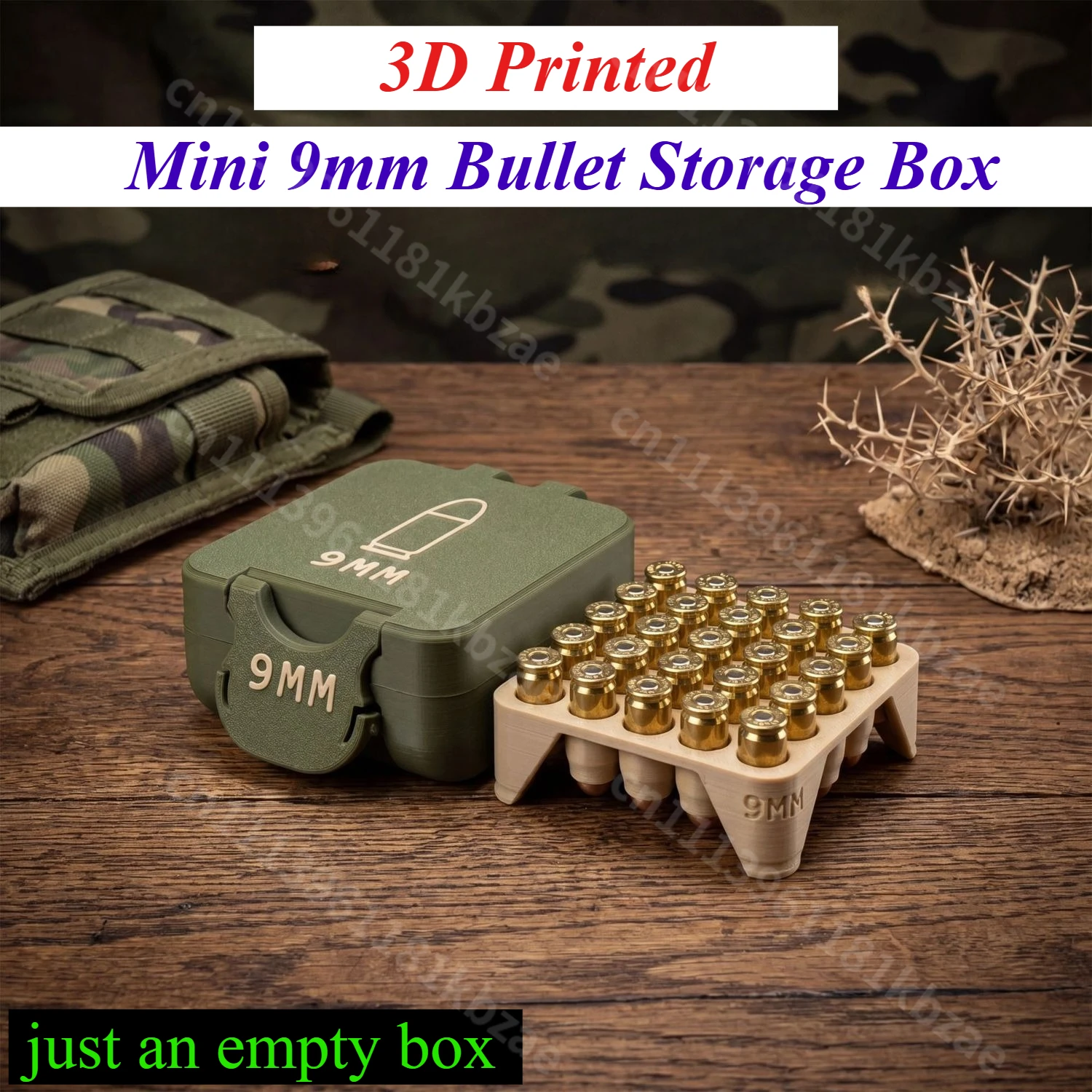 1pc-caixa-de-armazenamento-de-balas-mini-9mm-impressa-em-3d-Otima-para-organizacao-de-balas-exibicao-em-mesa-e-colecao-de-entusiastas-militares