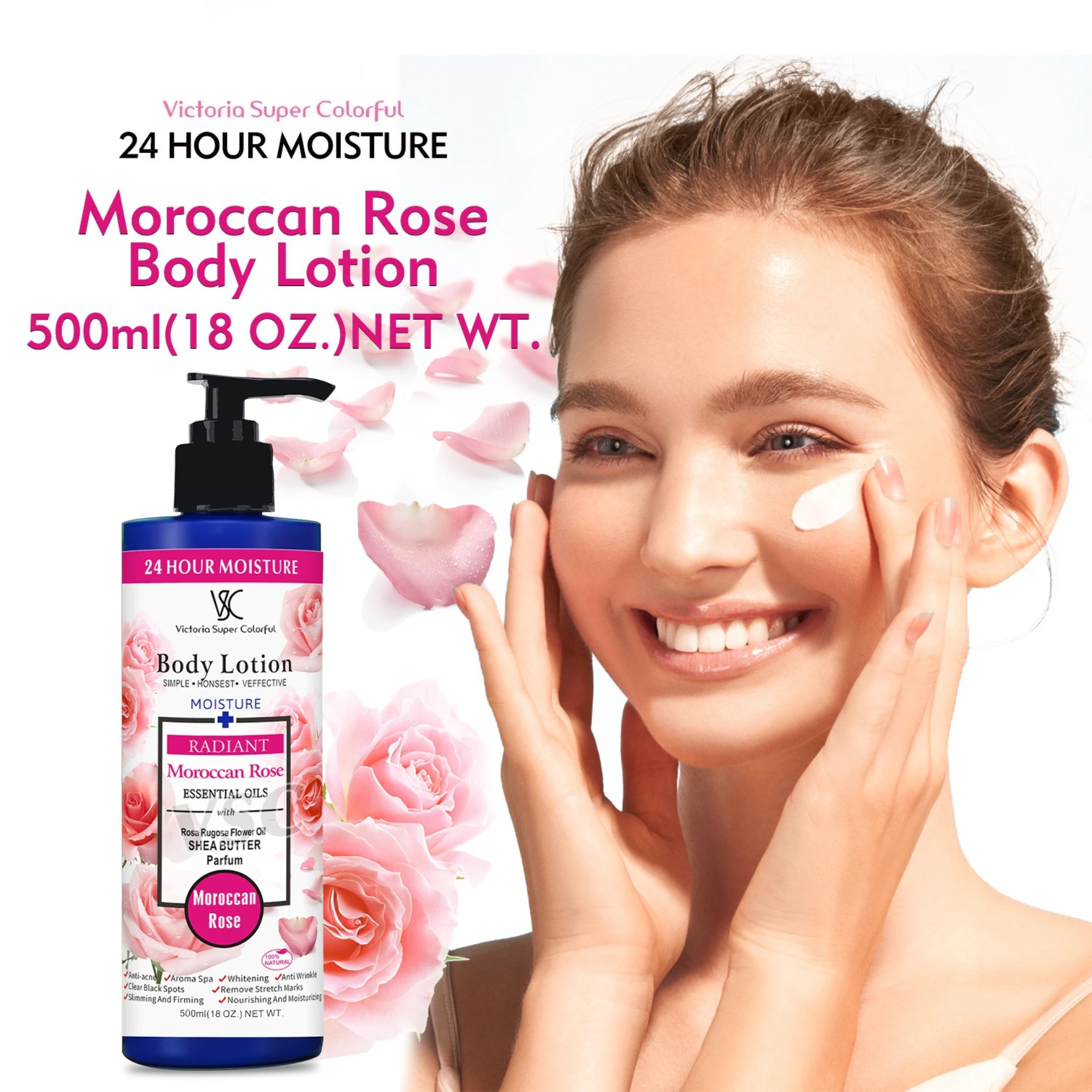 

Body Lotion 500ml Fruit Aromatherapy Moisturizing&hydrating Long-lasting Fragrance Moisturizing Brightening Firming Skincare