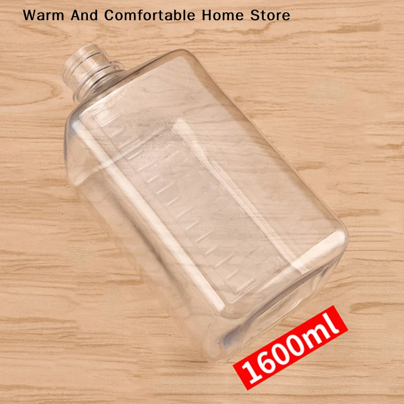 5/8/10CC Liquid Dispenser With Scale Coffee Syrup Bee Drip Bottle With Hydraulic Pump And Nozzle Head Kitchen Honey Container - view 3